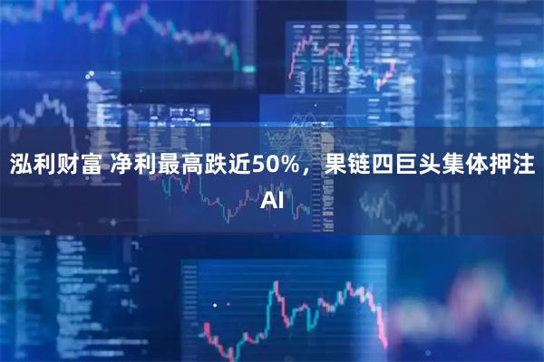泓利财富 净利最高跌近50%，果链四巨头集体押注AI